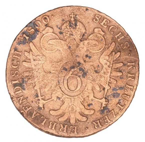 6 krajcarów 1800 Franciszek II Habsburg Austria (1)