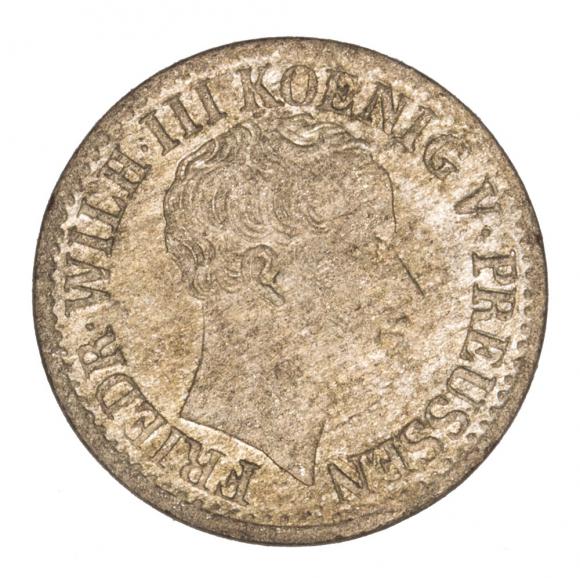 1/2 srebrnego grosza 1829 Fryderyk Wilhelm III Prusy Belin  (1)