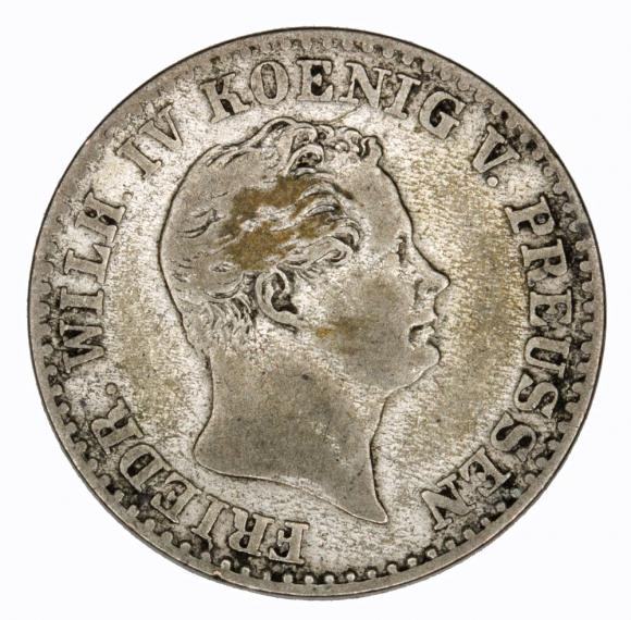 2 1/2 grosza srebrnego 1848 Fryderyk Wilhelm IV Prusy Berlin (1)
