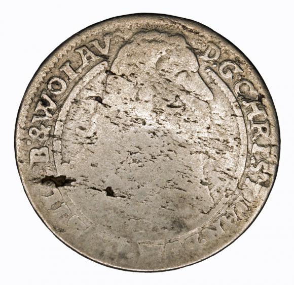 15 krajcarów 1664 Chrystian Wołowski Księstwo Brzesko Legnicko Wołowskie Brzeg (1)