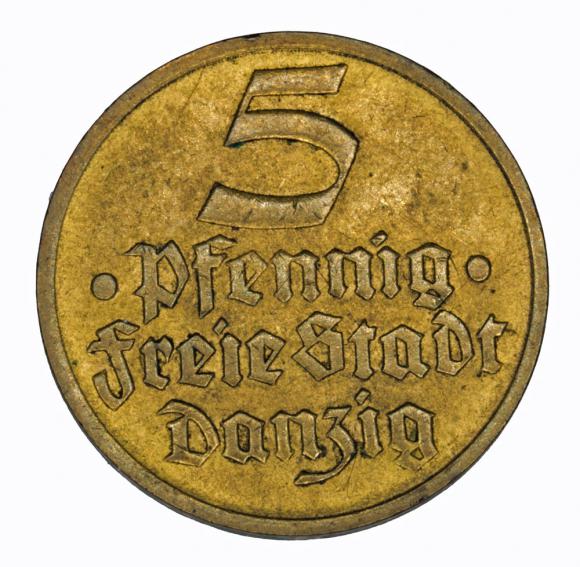 5 fenigów 1932 Wolne Miasto Gdańsk (1)