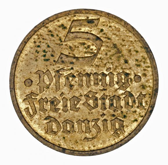 5 fenigów 1932 Wolne Miasto Gdańsk (1)