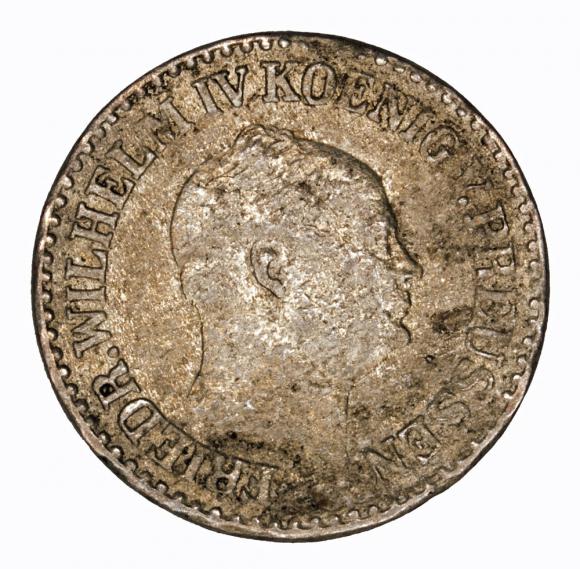 1 grosz srebrny 1860 Fryderyk Wilhelm IV Niemcy Prusy Berlin (1)