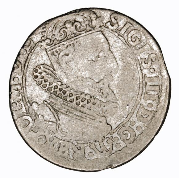 Szóstak 1623 Zygmunt III Waza Kraków (1)