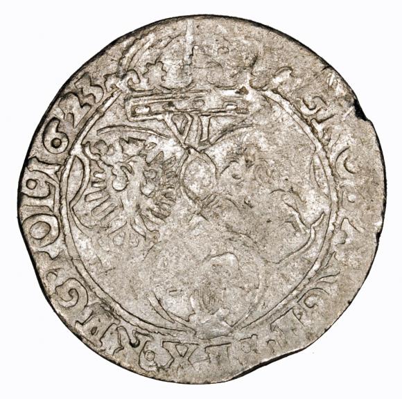 Szóstak 1623 Zygmunt III Waza Kraków (2)