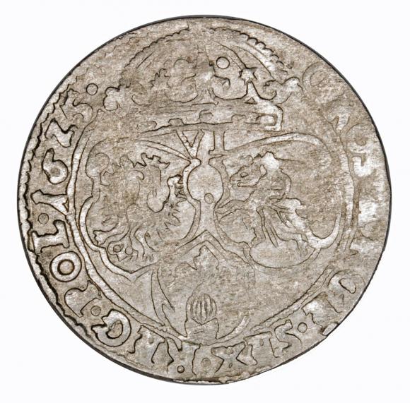 Szóstak 1625 Zygmunt III Waza Kraków (2)
