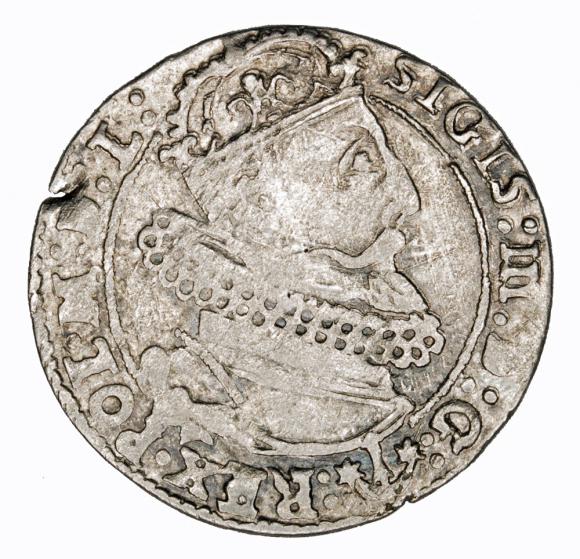 Szóstak 1625 Zygmunt III Waza Kraków (1)