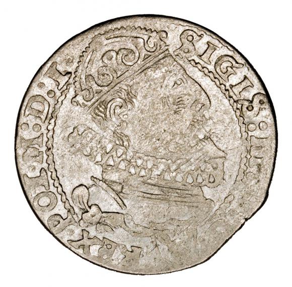 Szóstak 1626 Zygmunt III Waza Kraków (1)