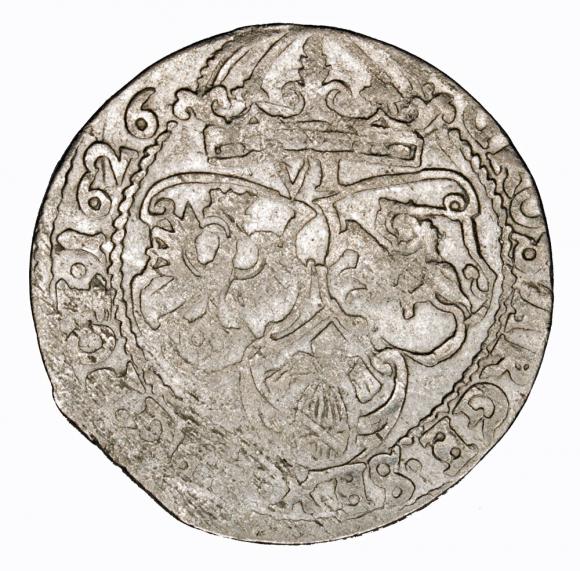 Szóstak 1626 Zygmunt III Waza Kraków (2)