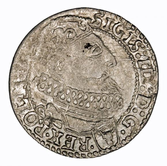 Szóstak 1627 Zygmunt III Waza Kraków (1)