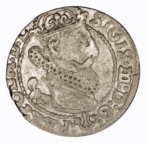 Szóstak 1624 Zygmunt III Waza Kraków (1)