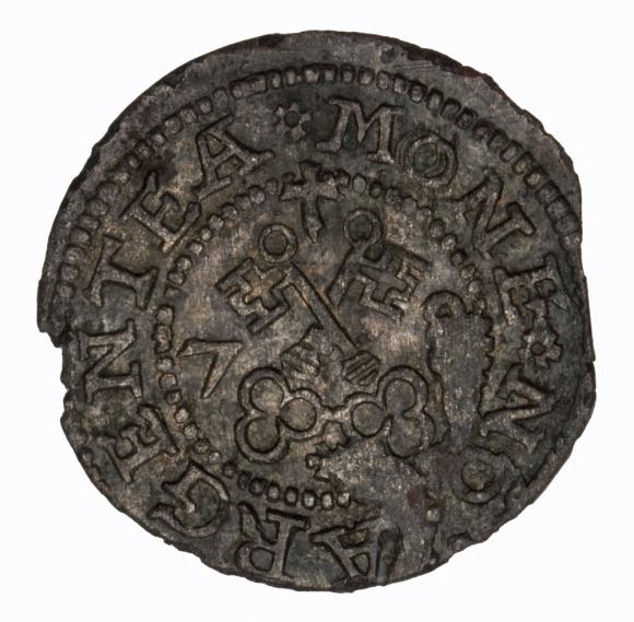 Szeląg 1578 Wolne Miasto Ryga (2)