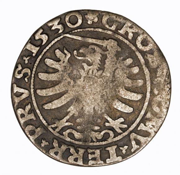 Grosz pruski 1530 Zygmunt I Stary Toruń (2)