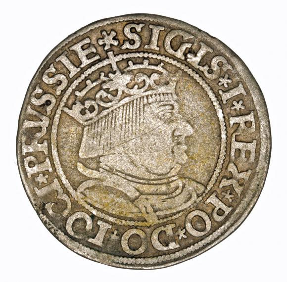 Grosz pruski 1534 Zygmunt I Stary Toruń (1)