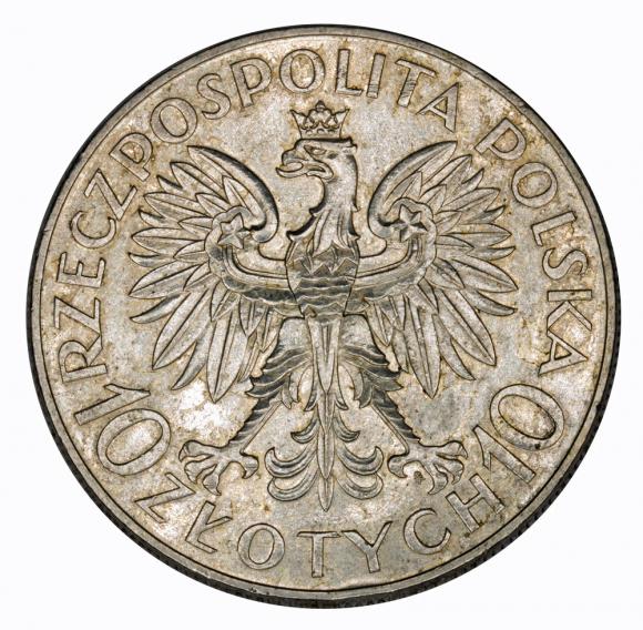 10 złotych 1933 II RP Romuald Traugutt (2)