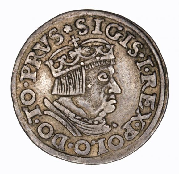 Trojak 1537 Zygmunt I Stary Gdańsk (1)