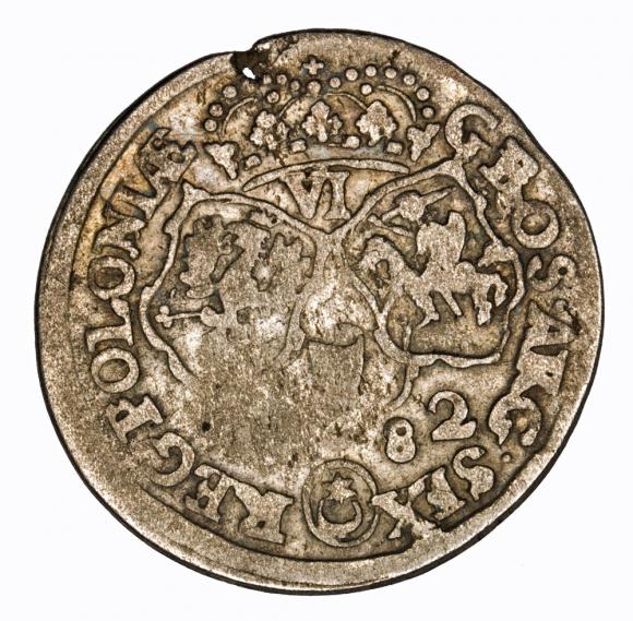 Szóstak 1682 Jan III Sobieski Bydgoszcz (2)