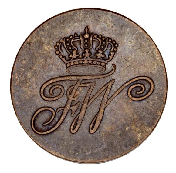 Szeląg 1810 Fryderyk Wilhelm III Niemcy Prusy Berlin (1)