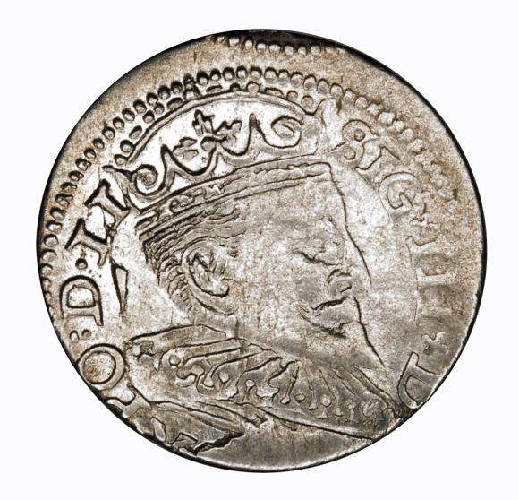 Trojak 1595 Zygmunt III Waza Ryga (1)