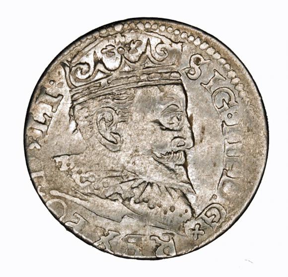 Trojak 1596 Zygmunt III Waza Ryga (1)