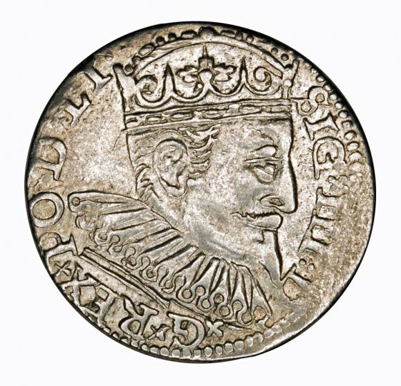 Trojak 1597 Zygmunt III Waza Ryga (1)