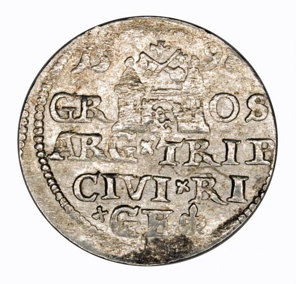 Trojak 1598 Zygmunt III Waza Ryga (2)