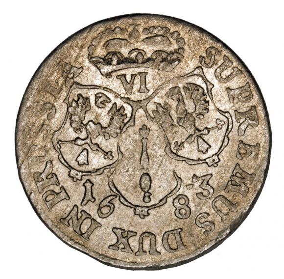 Szóstak 1683 Fryderyk Wilhelm III Niemcy Prusy Królewiec (2)