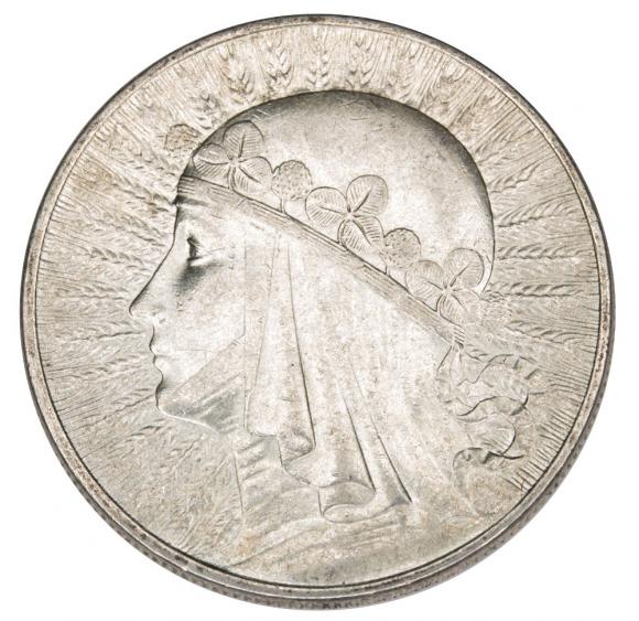 10 złotych 1933 Głowa Kobiety II RP Warszawa (1)