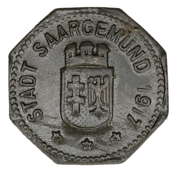10 fenigów 1917 Saargemund Lotaryngia (1)
