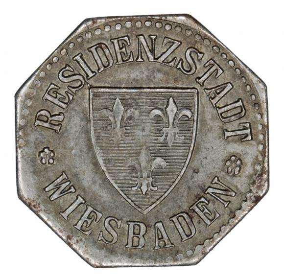 10 fenigów 1917 Wiesbaden Hesja (1)