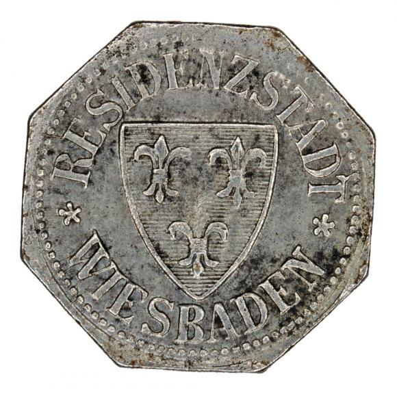 10 fenigów 1917 Wiesbaden Hesja (1)