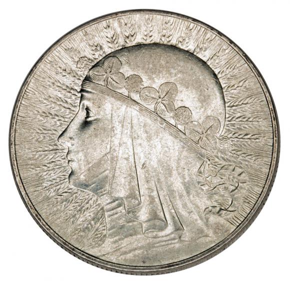 10 złotych 1933 Głowa Kobiety II RP Warszawa (1)