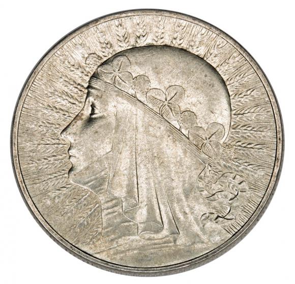 10 złotych 1933 Głowa Kobiety II RP Warszawa (1)