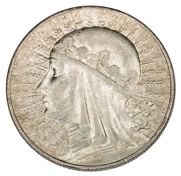 10 złotych 1933 Głowa Kobiety II RP Warszawa (1)