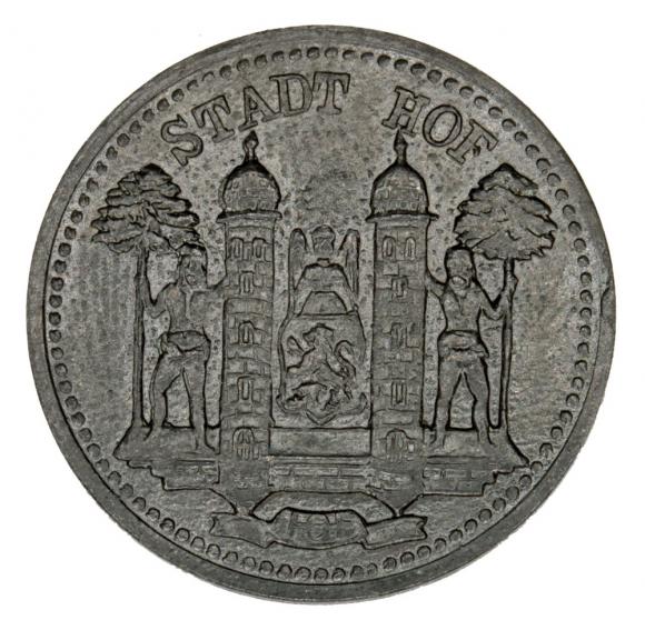 10 fenigów 1918 Hof Bawaria (1)