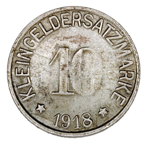 10 fenigów 1918 Hof Bawaria (1)