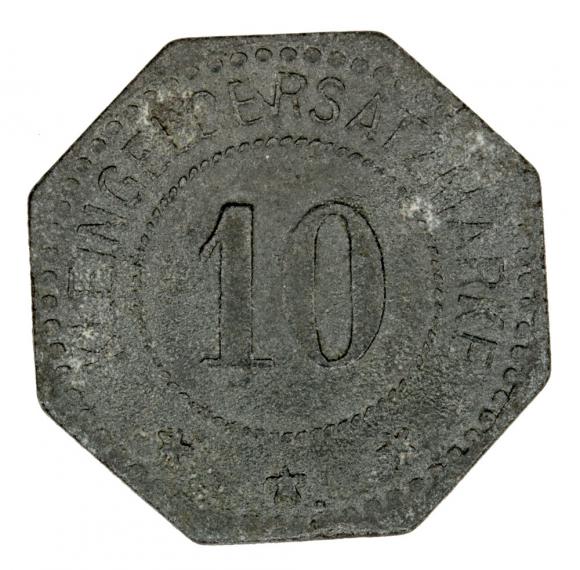 10 fenigów 1917 Zwiesel Bawaria (2)