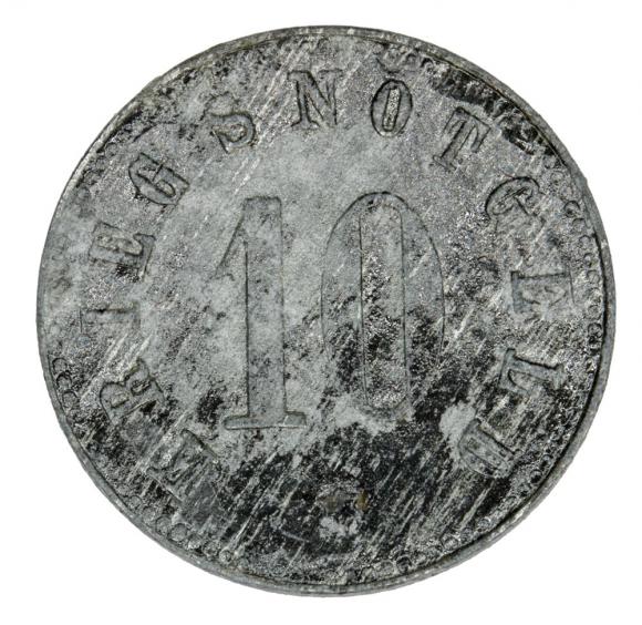 10 fenigów 1919 Zwiesel Bawaria (2)