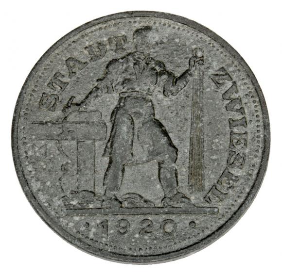 10 fenigów 1920 Zwiesel Bawaria (1)