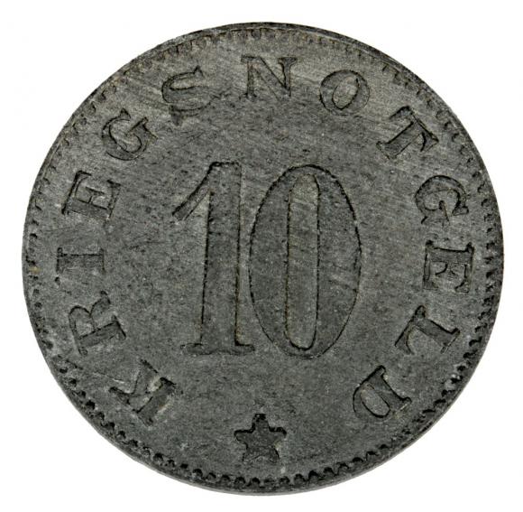 10 fenigów 1920 Zwiesel Bawaria (2)
