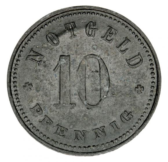 10 fenigów 1920 Zwiesel Bawaria (2)