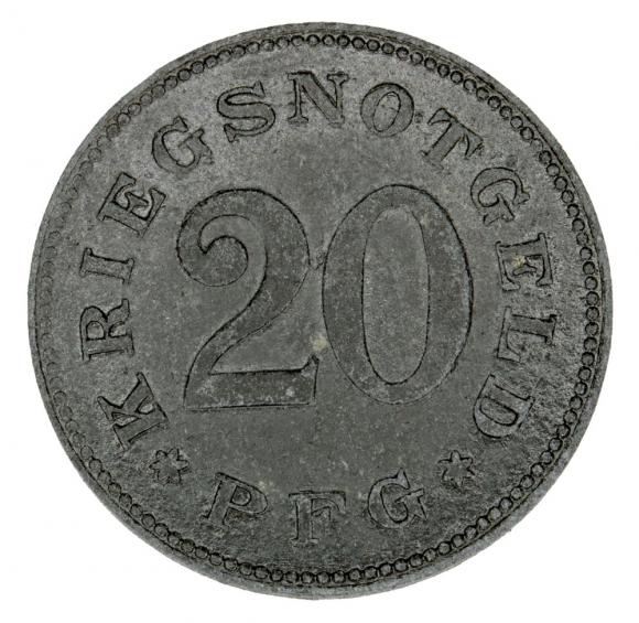 20 fenigów 1919 Zwiesel Bawaria (2)