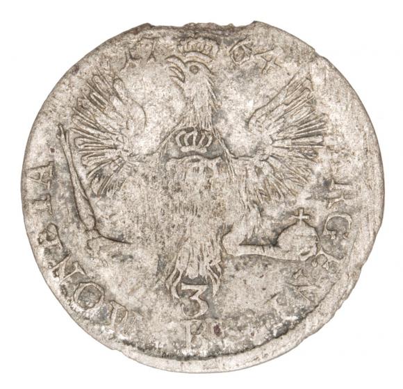 3 krajcary 1764 Fryderyk II Wielki Śląsk Wrocław B (2)