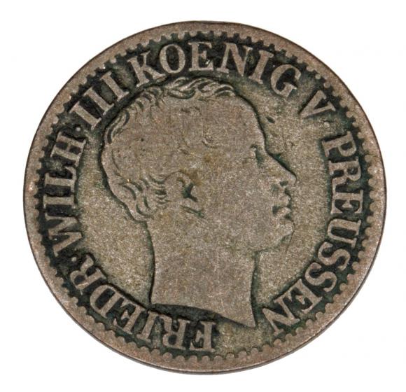 1/2 grosza srebrnego 1826 Fryderyk Wilhelm III Niemcy Prusy Berlin A (1)