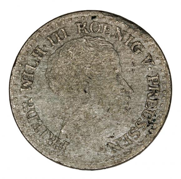1 grosz srebrny 1824 Fryderyk Wilhelm III Niemcy Prusy Berlin A (1)