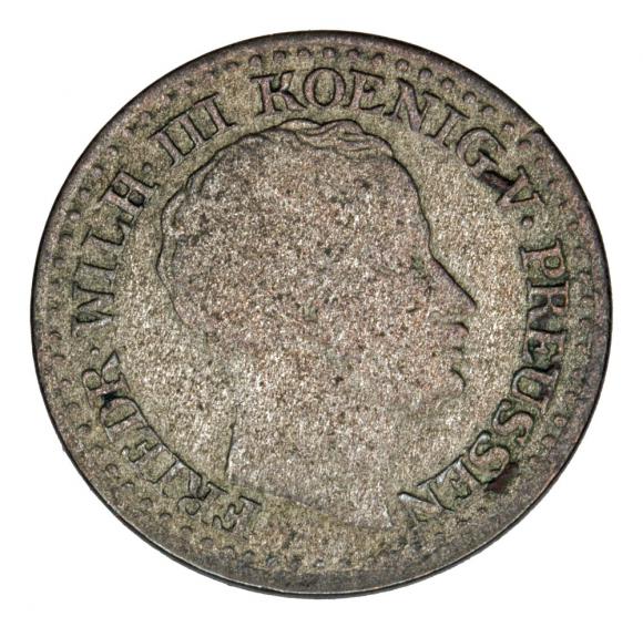 1 grosz srebrny 1825 Fryderyk Wilhelm III Niemcy Prusy Berlin A (1)