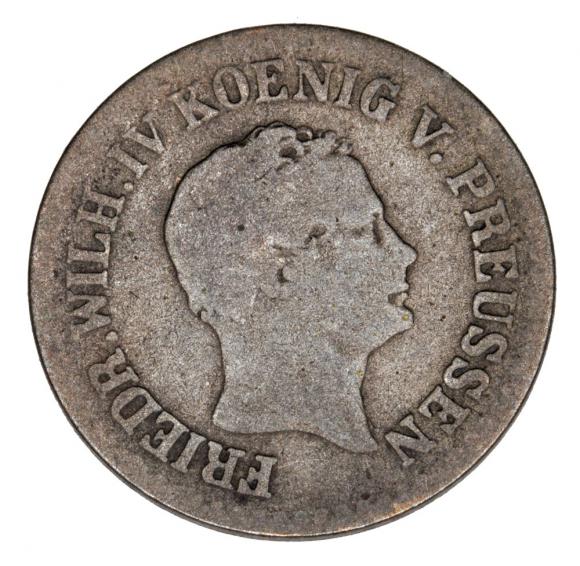 1 grosz srebrny 1842 Fryderyk Wilhelm IV Niemcy Prusy Berlin A (1)
