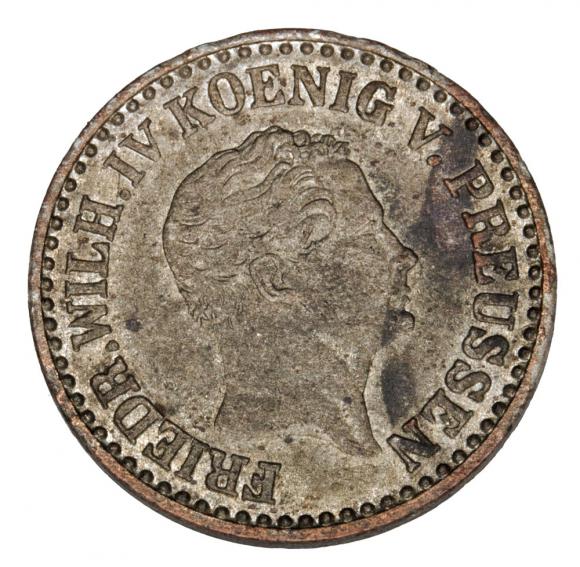 1 grosz srebrny 1845 Fryderyk Wilhelm IV Niemcy Prusy Berlin A (1)