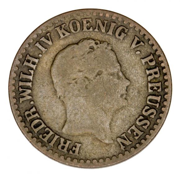 1 grosz srebrny 1850 Fryderyk Wilhelm IV Niemcy Prusy Berlin A (1)