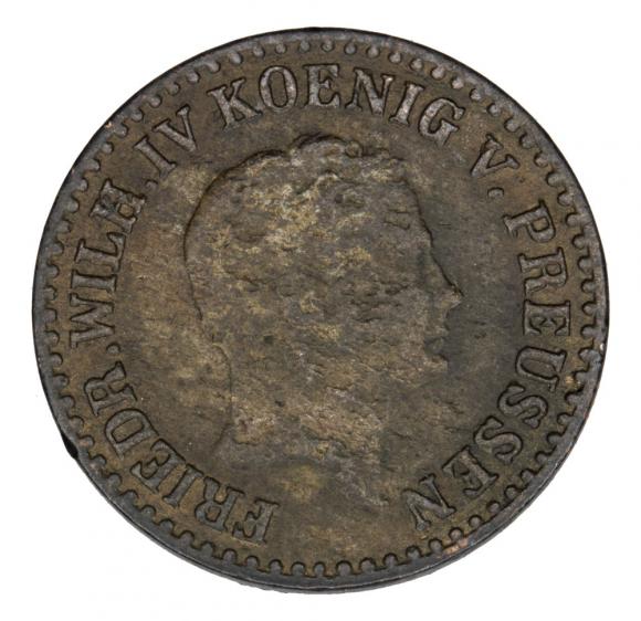1 grosz srebrny 1851 Fryderyk Wilhelm IV Niemcy Prusy Berlin A (1)